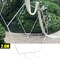 Hexagon Metal Archway Balloon Flower Arch Stand for Wedding Party Decor White